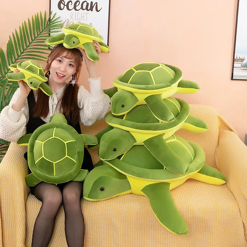 Software Turtle Doll Plush Toy Simulation Turtle Pillow Doll Doll Turtle Cushion Sofa