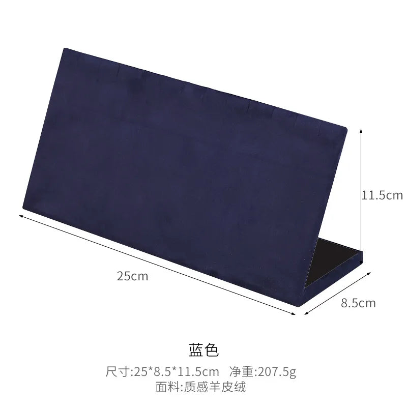 1 Piece Cashmere leather Retro Classic Style Solid Color Jewelry Display Jewelry Rack