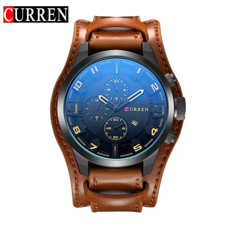 CURREN Karin 8225 Men's Large Belt Sports watch  watch Large Dial