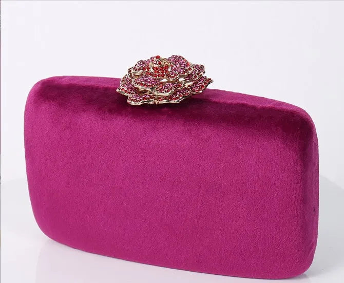 yellow black light green pu leather solid color square evening bags