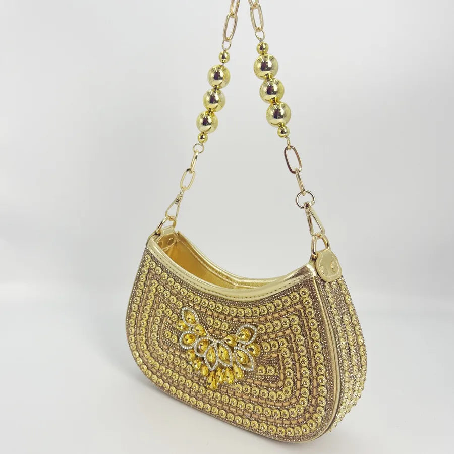 Pu Leather Geometric Pillow Shape Evening Bags
