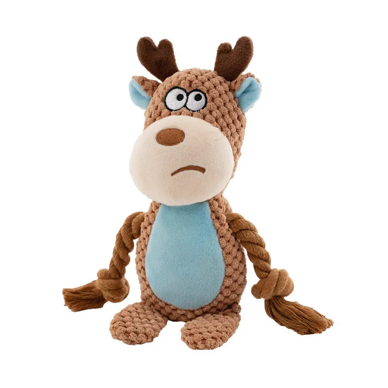 Sound Making Cotton Rope Toys