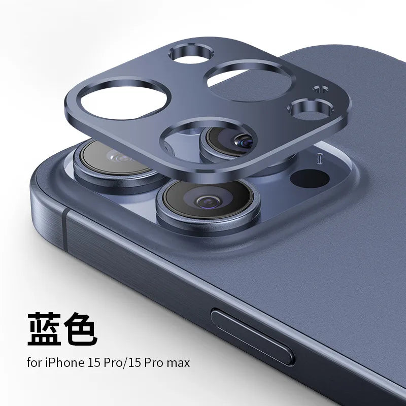 Suitable for Apple 16 lens film IPhone15ProMax mobile phone camera titanium metal stickers anti-drop wholesale