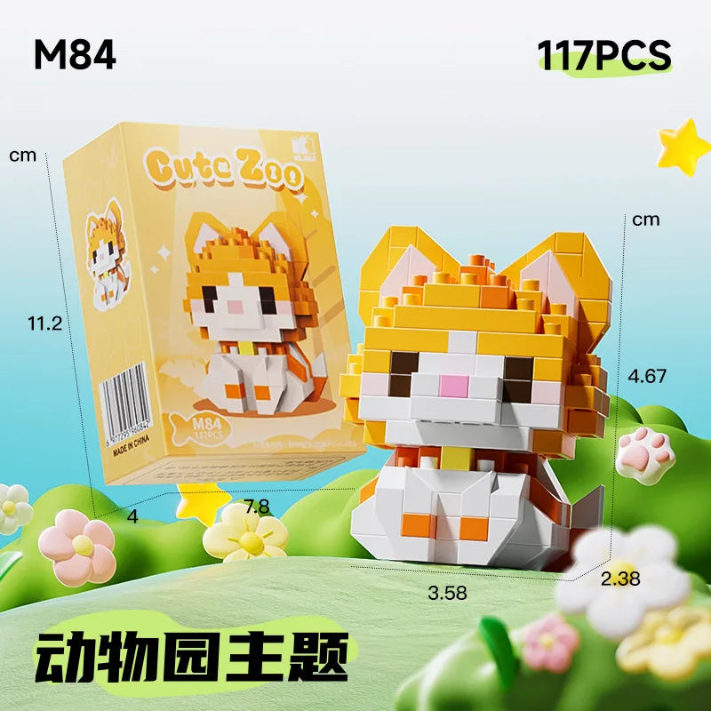 Kids(7-16Years) Children Unisex Animal ABS Building Toys Learning & Education Toys