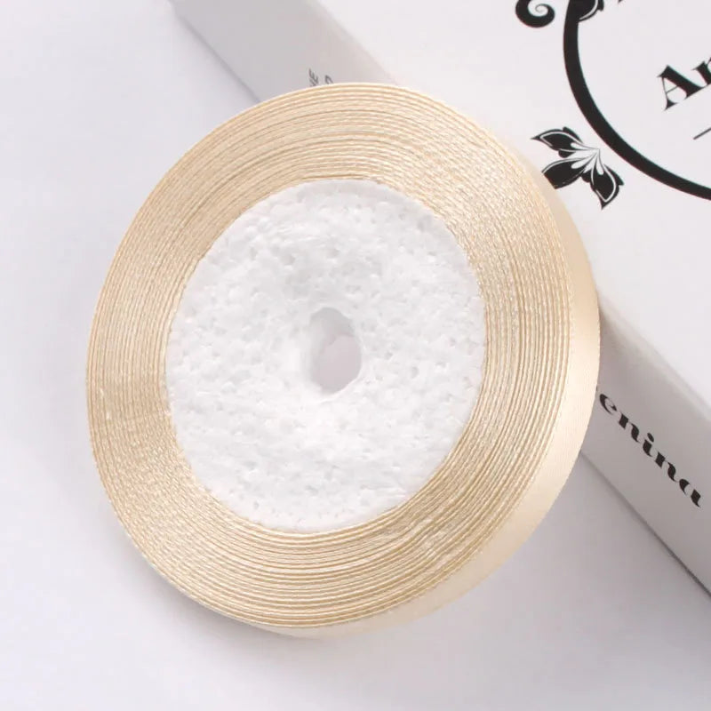 6mm Wide Ribbon Red Ribbon Fabric Ribbon 6mm Packaging Woven Hair Ribbon Thin Ribbon Headwear Hair Accessories Gold Line Ribbon
