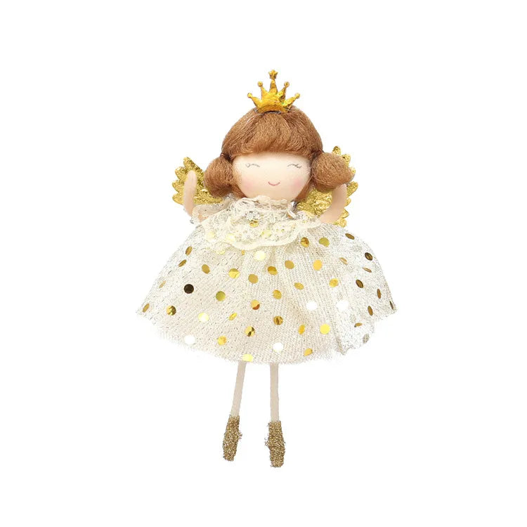 Christmas Princess Cartoon Style Cute Cartoon Character Indoor Family Gathering Festival Hanging Ornaments
