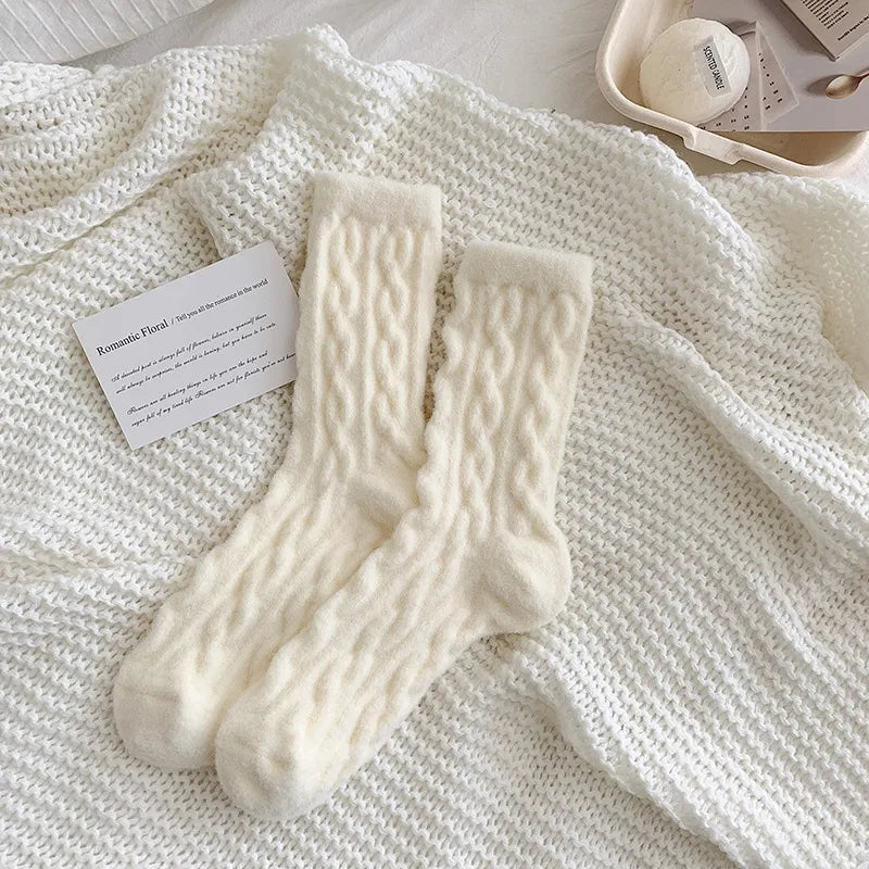 Sweet Women's Solid Color Polyester Ankle Socks A Pair