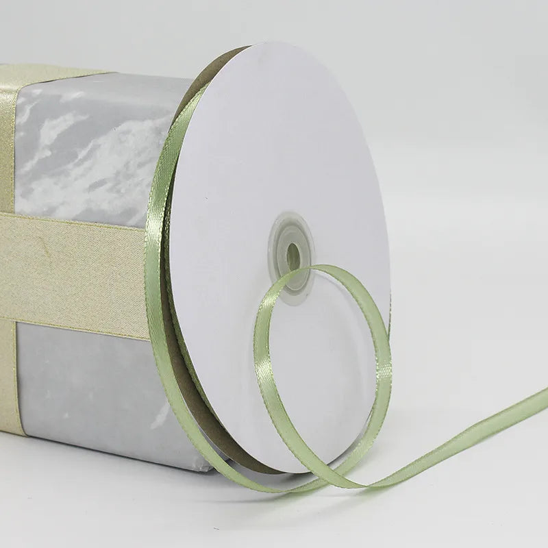 Classic Style Solid Color Polyester Wedding Birthday Party Supplies Gift Wrapping Supplies 1 Roll