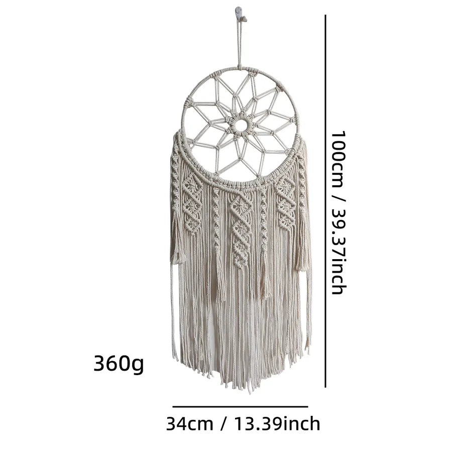 simple style classic style circle solid color cotton pendant artificial decorations