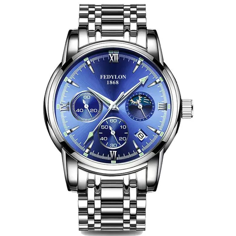 Vertiron Swiss Watch Men's Mechanical Watch Business Student Retro Genuine Top 10 Waterproof Quartz Men's Luminous