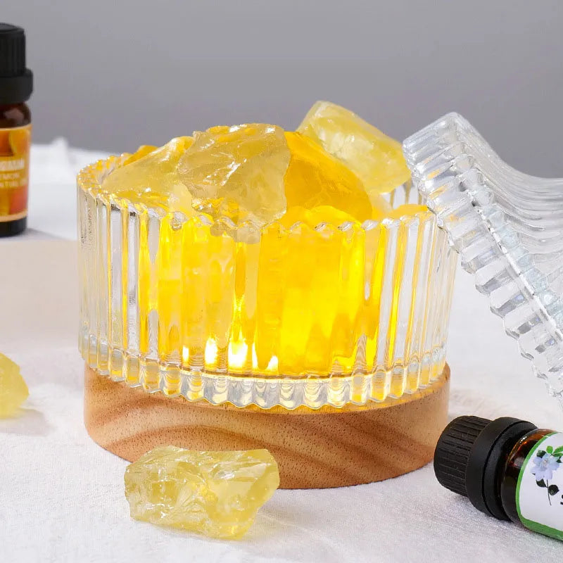 Retro Geometric Crystal Ornaments Lighting Accessories