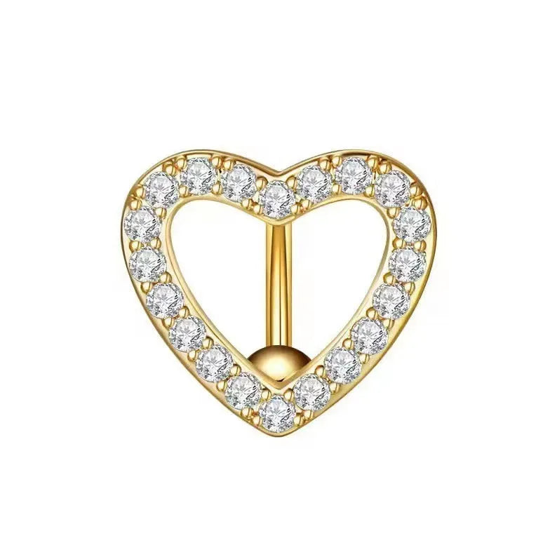 Human body piercing jewelry navel nail  hot selling navel ring  classic navel buckle wholesale manufacturers navel nail