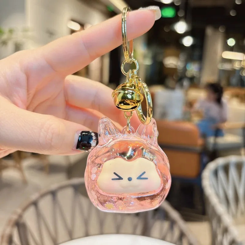 1 Piece Cute Cartoon Character Acrylic Unisex Bag Pendant Keychain