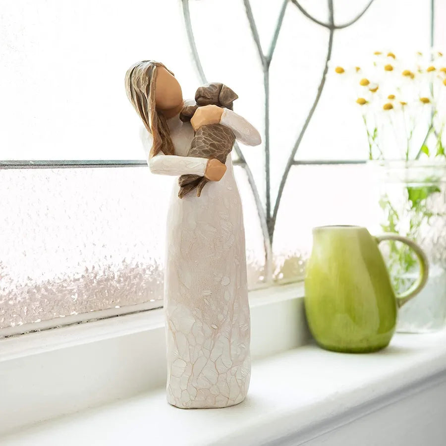 Simple Style Human Resin Ornaments Artificial Decorations