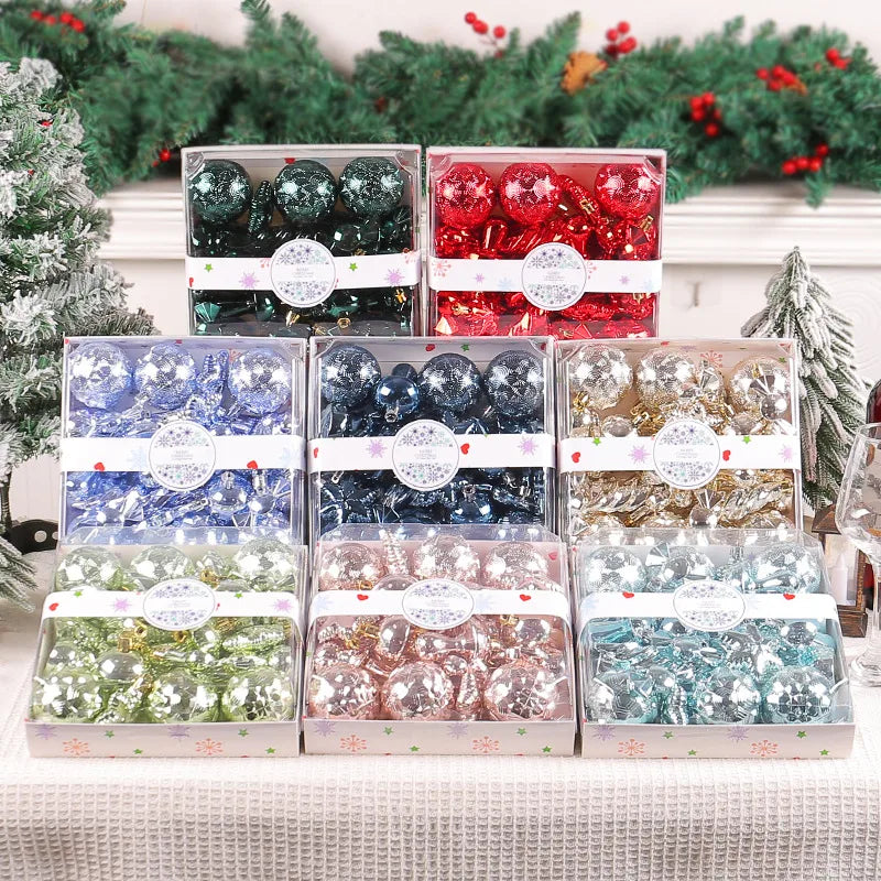 Christmas Simple Style Candle Snowflake Plastic Indoor Party Hanging Ornaments