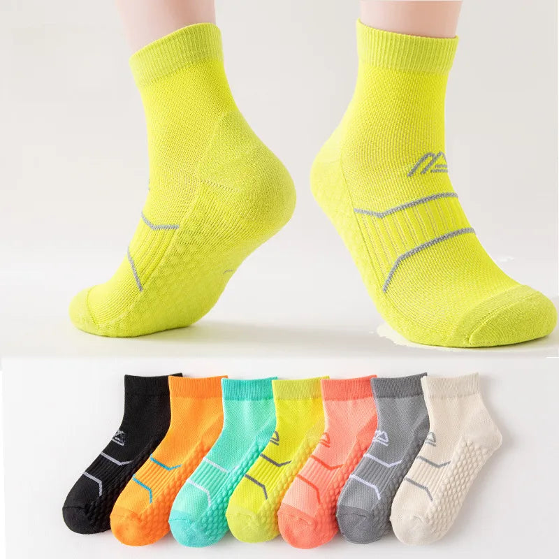 Sports Socks Towel Bottom Thickened Winter Professional Running Fitness Massage Bottom Sweat Absorbing Shock-absorbing Outdoor Mountaineering Running Socks