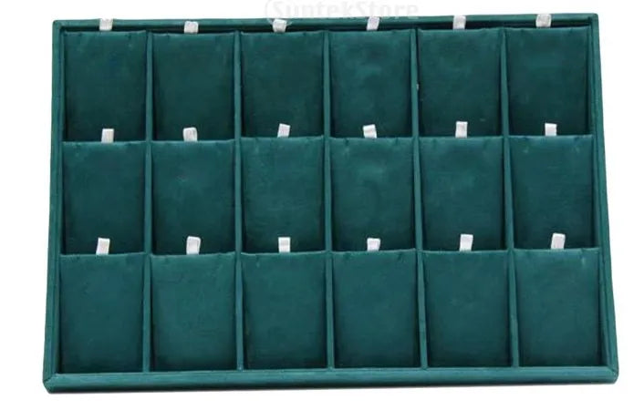 Dark Green Internet Red Jewelry Tray Bracelet Bracelet Ring Yu Pei Earrings Jewelry Display Rack Jewelry Storage Rack
