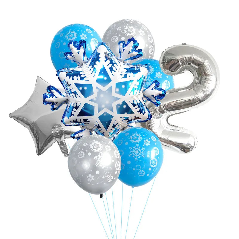 Christmas Simple Style Classic Style Color Block Aluminum Film Festival Balloons