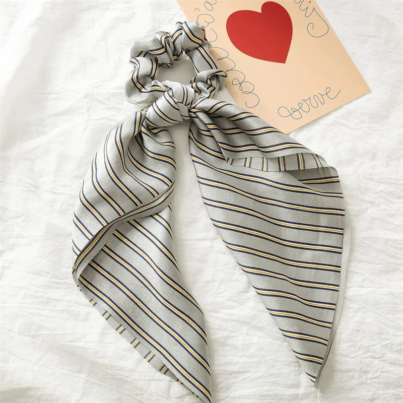 Elegant Lady Women's Stripe Cloth Headwear