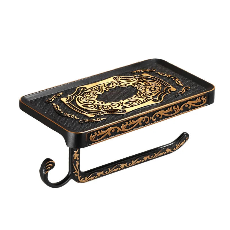 Classical Solid Color Alumimum Bathroom Racks