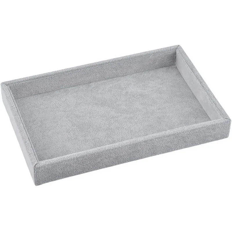 Spot 100 Ring Jewelry Box with Lid Earrings Jewelry Plate 100 Ring Jewelry Storage Display Plate