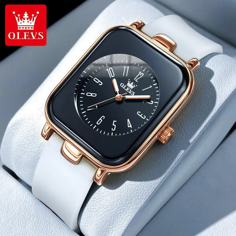 Simple Style Solid Color Buckle Quartz Women's Watches