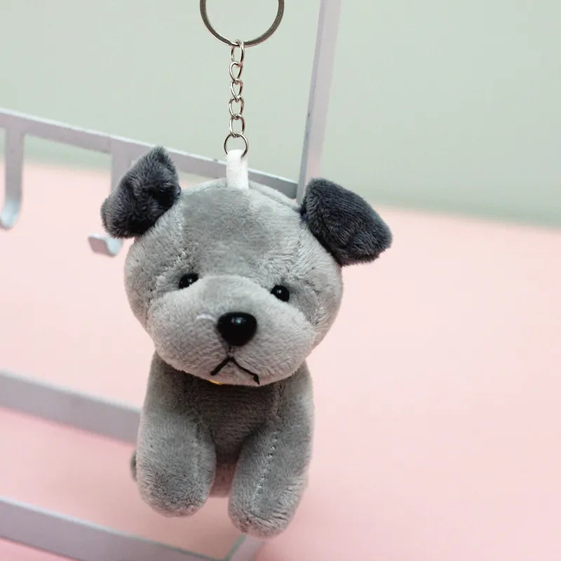 Simple Style Classic Style Dog PP cotton Keychain