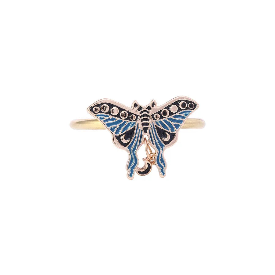Insect Dragonfly Butterfly Zinc alloy 1 Piece
