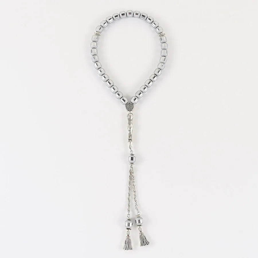 Classical Handmade Round Alloy Glass Wholesale Rosary Bracelets