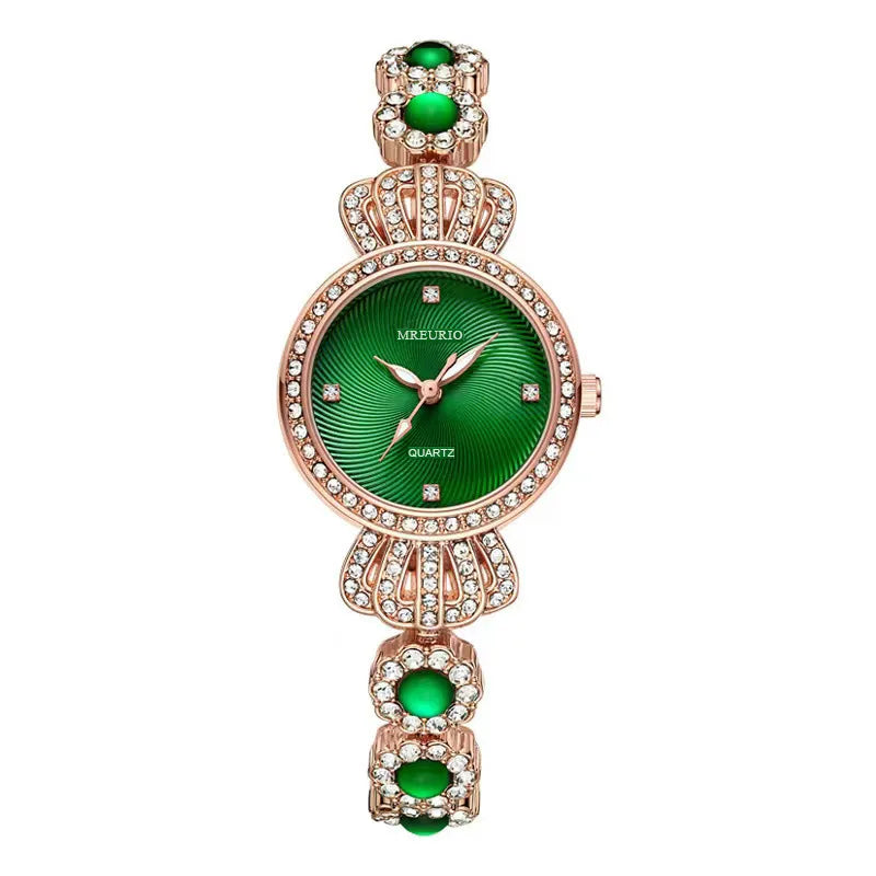 Casual Elegant Crown Jewelry Buckle Quartz Women's Watches