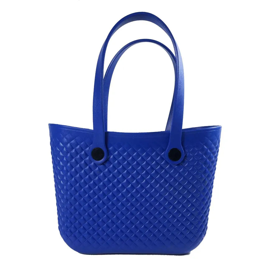 Women's Oversized EVA Solid Color Classic Style Square Open Handbag