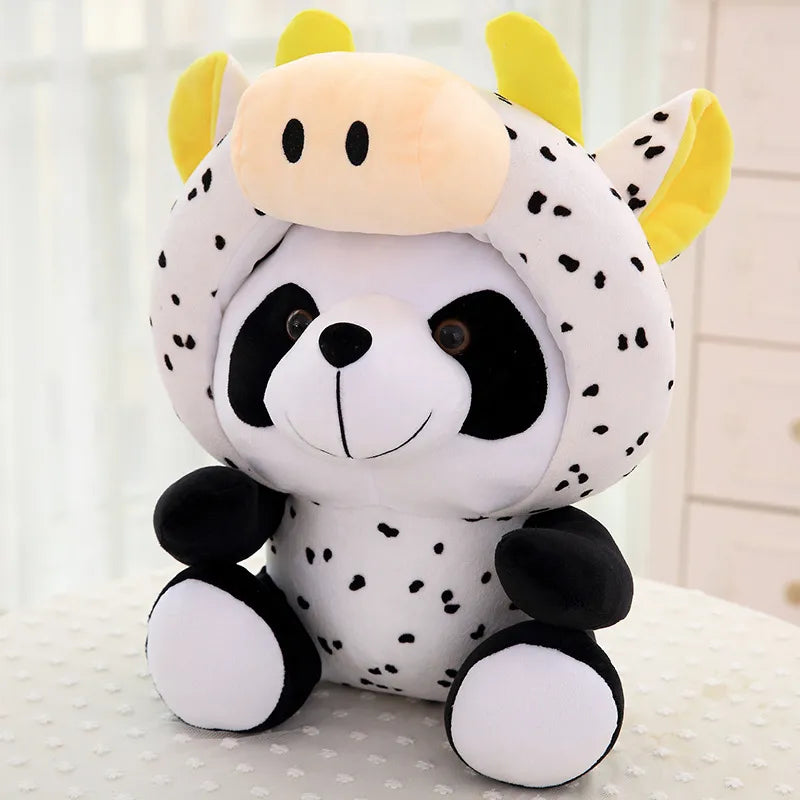 12 zodiac panda doll 12 constellation plush toy 1 piece