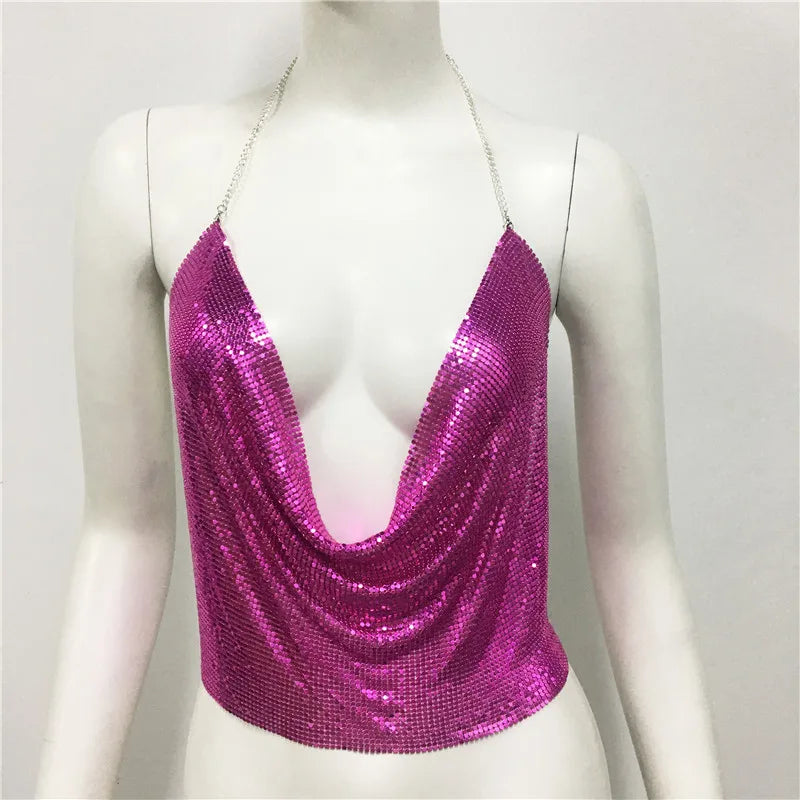women's eyelet top tank tops sequins vacation sexy solid color