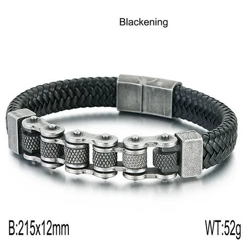 Titanium Steel 18K Gold Plated Punk Modern Style Classic Style Plating Geometric Bangle