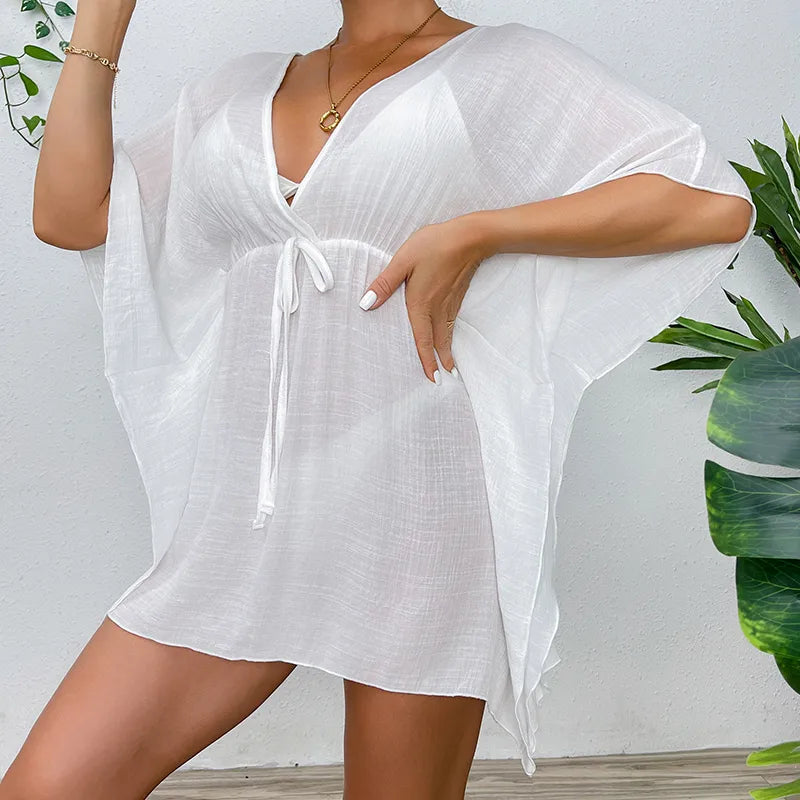 Women's Solid Color Elegant Sexy Cover Ups