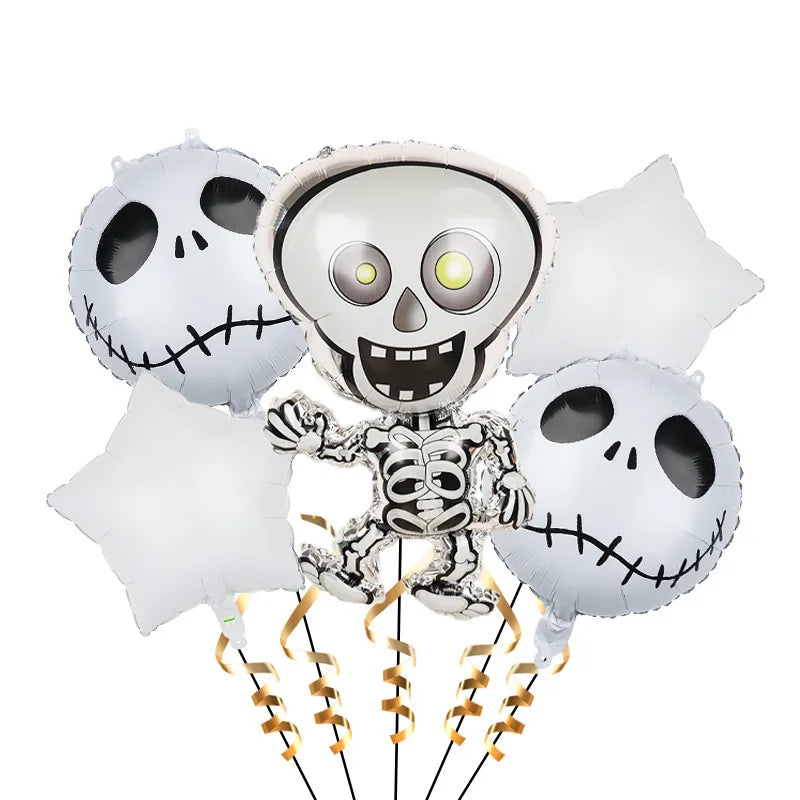 halloween geometric aluminum film party balloon