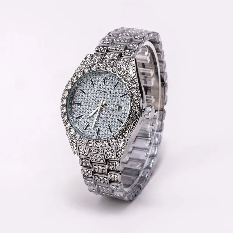 Business Solid Color Single Folding Buckle Quartz Women's Watches