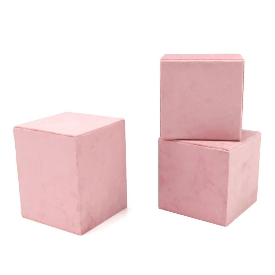 Simple Style Solid Color Flannel Jewelry Display Jewelry Display Bust