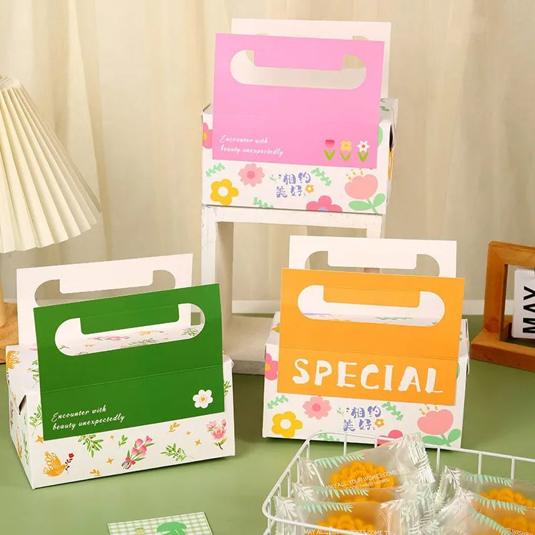 Cute letter Flower White card Party Birthday Party Supplies Gift Wrapping Supplies 1 Piece