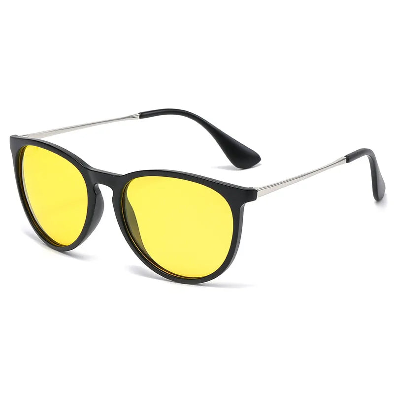 retro simple style solid color tac butterfly frame full frame men's sunglasses