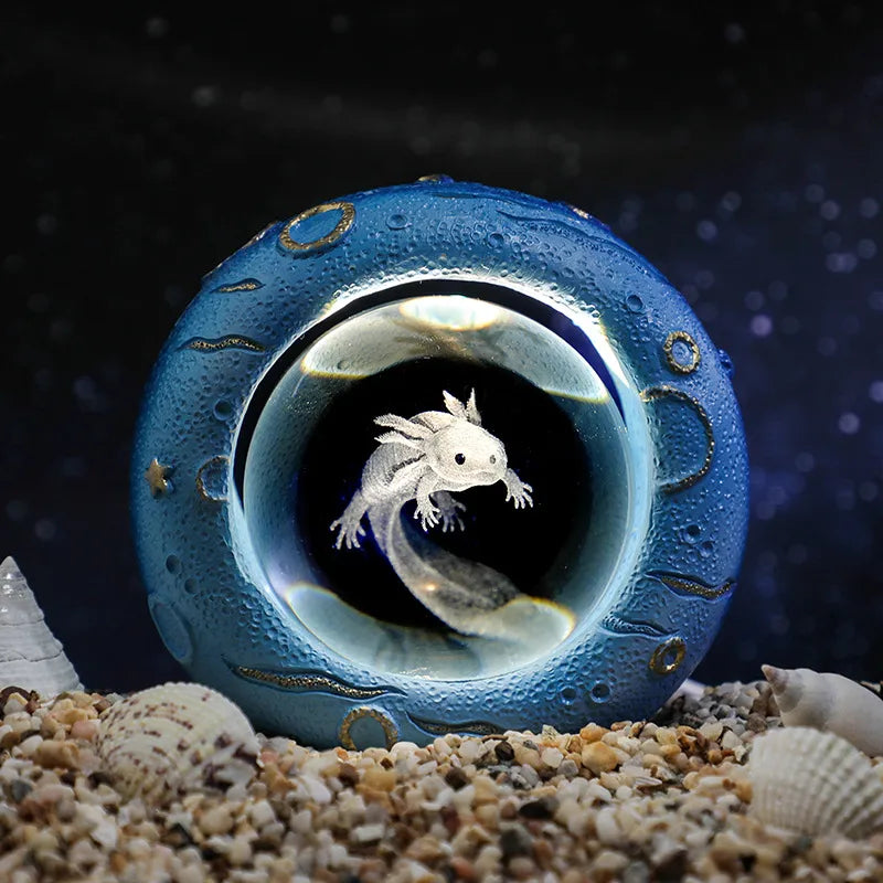 Simple Style Galaxy Dolphin Resin Crystal Lighting Accessories