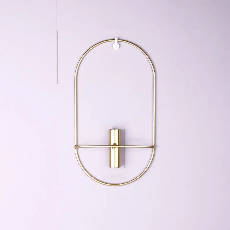 Simple Style Solid Color Iron Wall Art