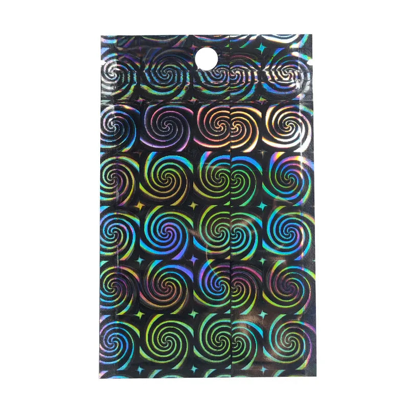 simple style solid color plastic storage bag