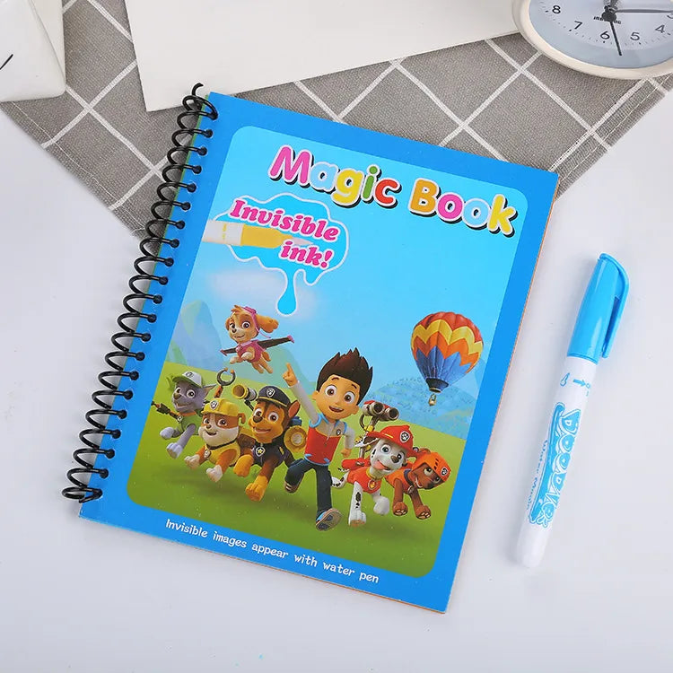kids coloring book baby puzzle water graffiti water picture book repeated use magic album creative gift wholesale