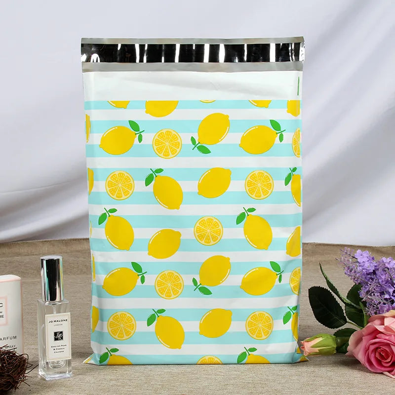 Cute Sweet Animal Fruit Plastic Party Gift Wrapping Supplies Party Supplies Gift Wrapping Supplies 100 PCS/Package