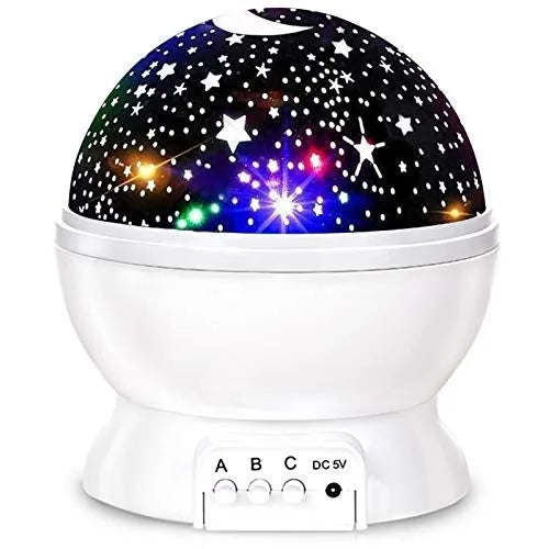 Dream star light colorful night light LED romantic star projector warm light table lamp super bright  gifts