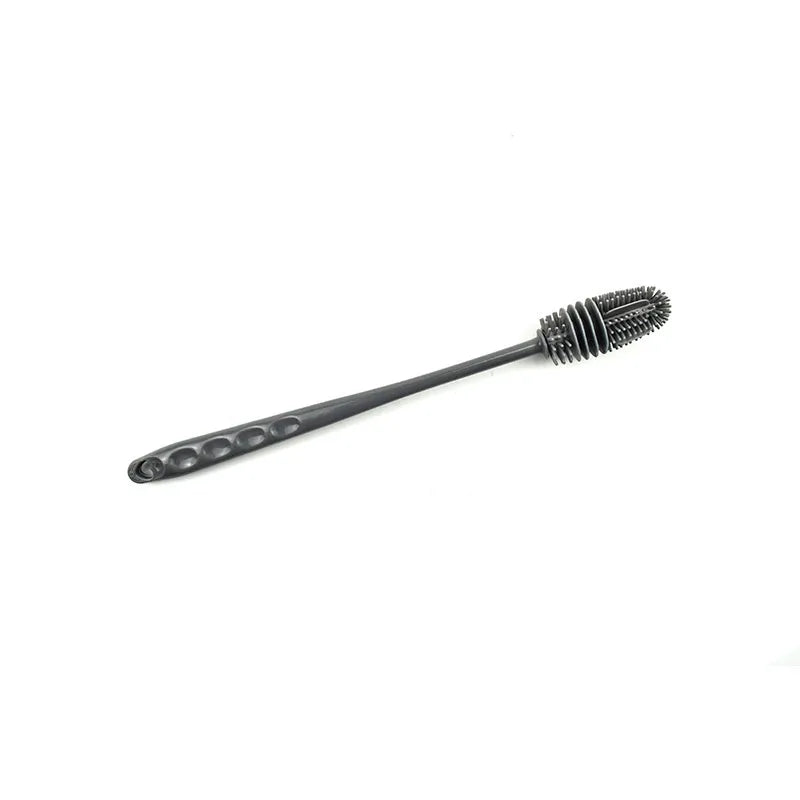 Silicone Long Handle Cup Brush Thermos Cup Cleaning Brush Long Handle Glass Cup Brush Milk Bottle No Dead Angle Kitchen Cleaning Brush