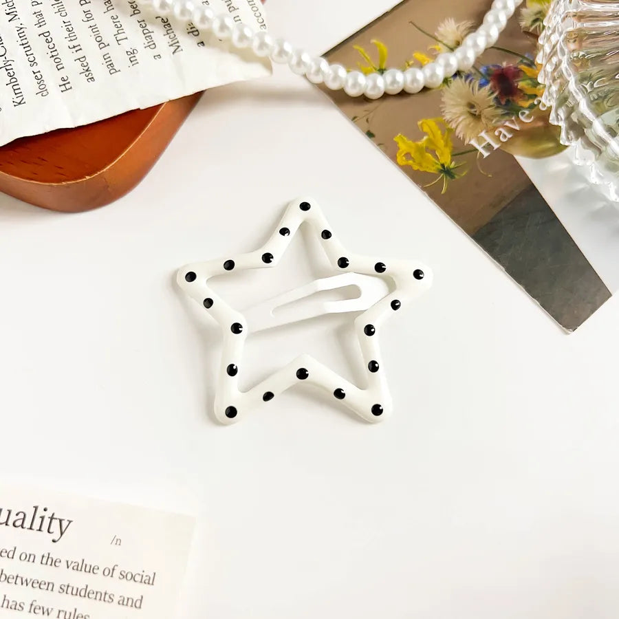 Vacation Classic Style Women's Star Alloy Hair Clip