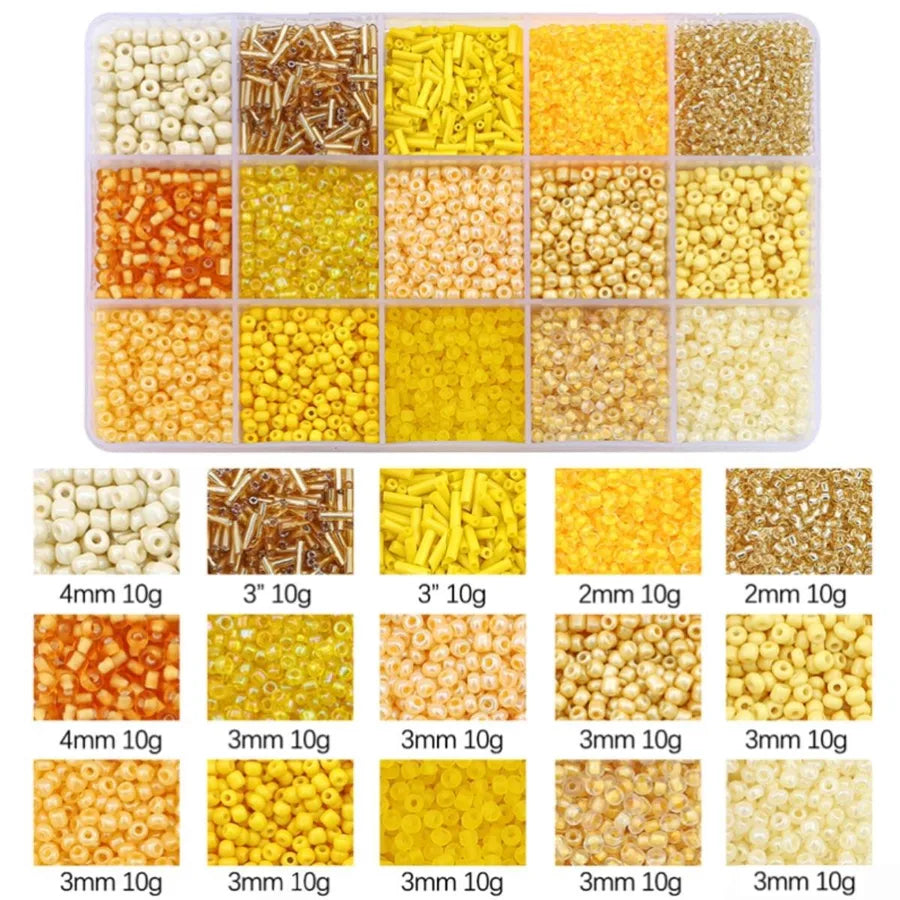 Bead Sequins Imitation Pearl Material Package Handmade Diy Beaded Bracelet Accessories Ornament Accessories Amazon Hot