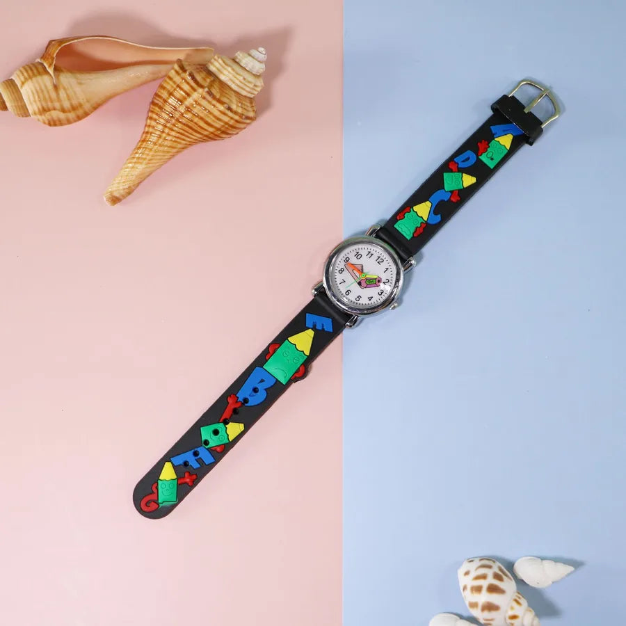 Manufacturers supply new creative children's watches kindergarten Primary School students cartoon clap watch cartoon table